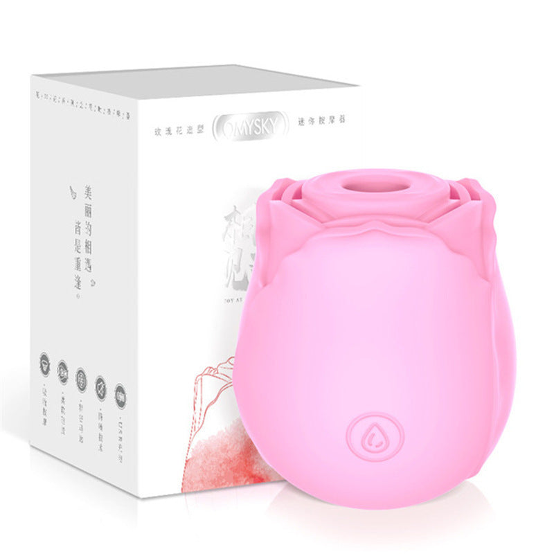 Rose Sucking Tongue Licking Vibrating Sex Toy