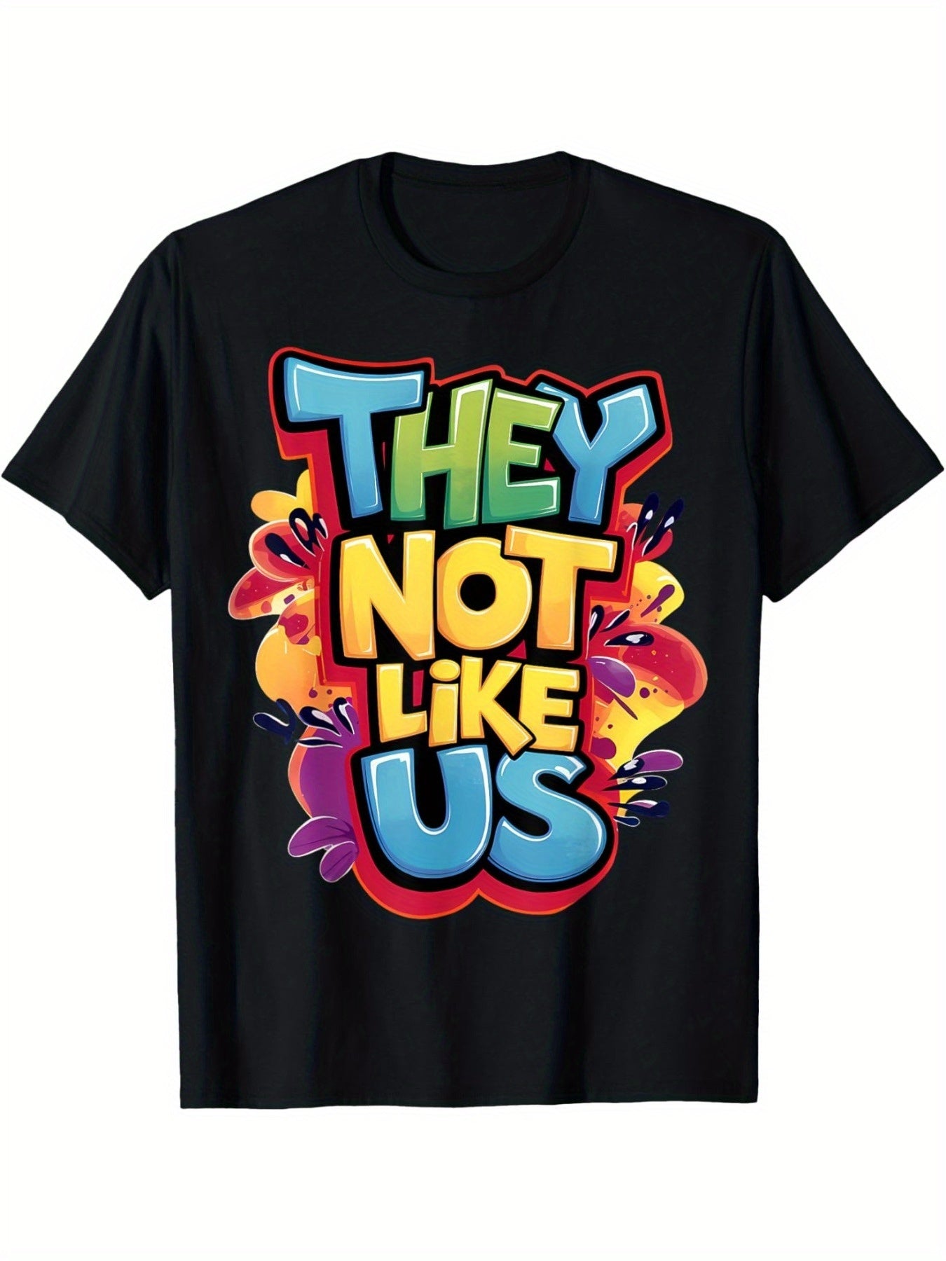They Not Like Us T-shirts. Comfortable Short Sleeved Round Neck T-shirts