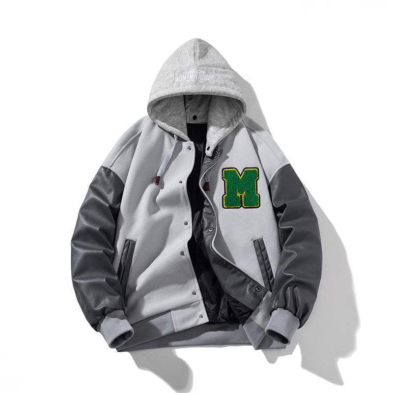 Men's Spring And Autumn Woolen Jacket