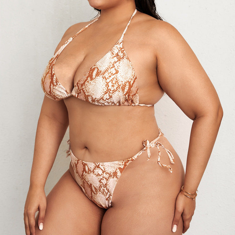 Bikini Three Piece Swimsuit Plus Size