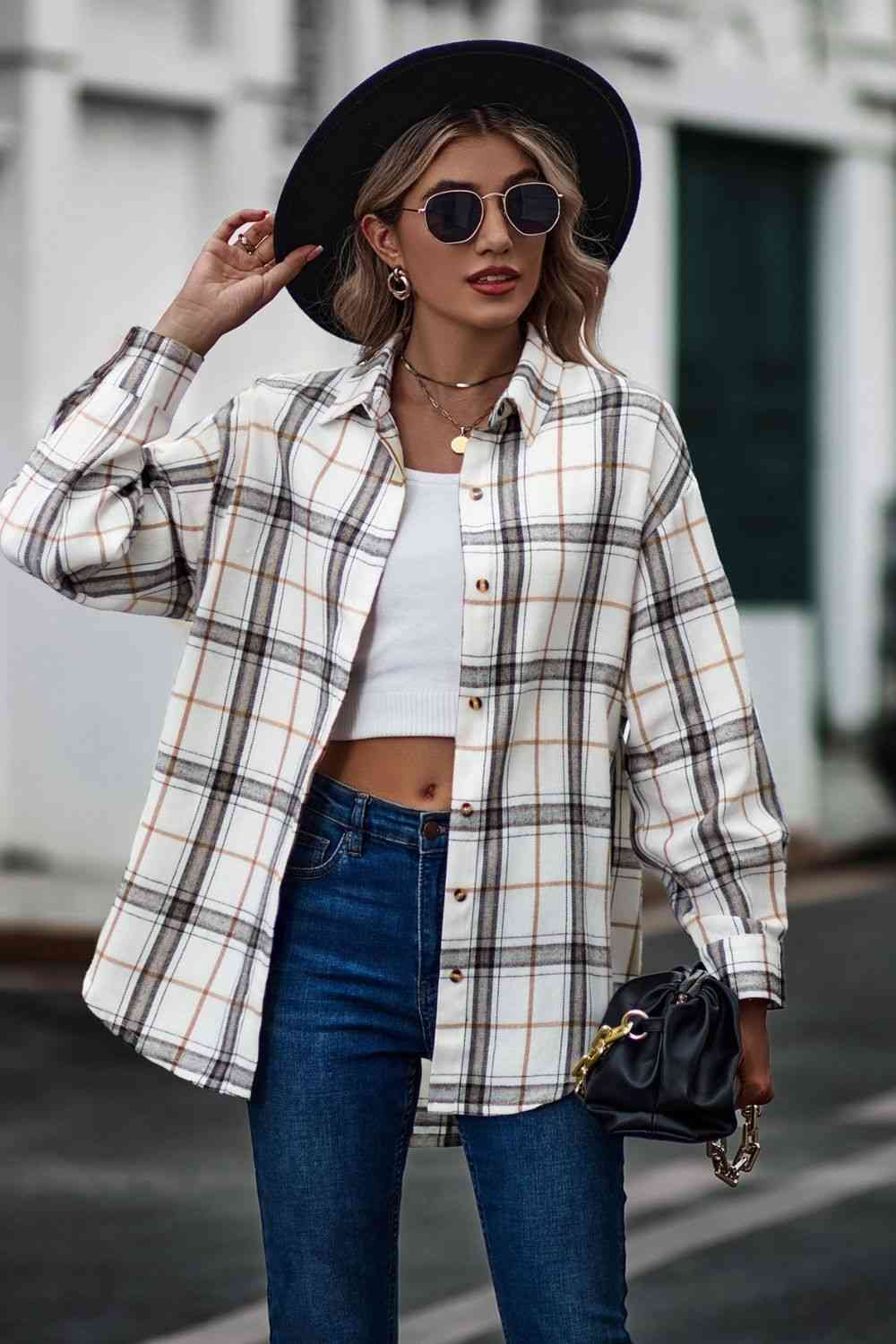 Plaid Long Sleeve Shirt